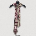 Crimson Beige Grid | Linen - Image 2