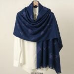 Royal Navy Motif Scarf | Linen