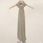 Golden Paisley Chiffon | Chiffon - Image 2