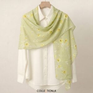 Sage Flora Chiffon | Chiffon